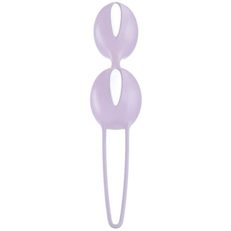 FUN FACTORY SMARTBALLS DUO BOLAS PeLVICAS BRANCO ROXO PASTEL