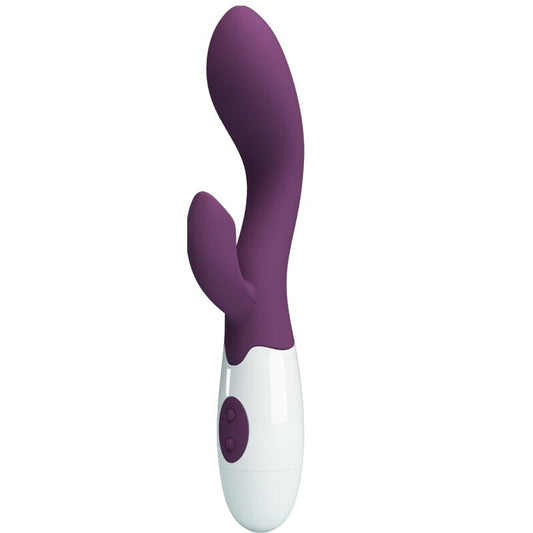 PRETTY LOVE VIBRADOR G SPOT BRILHANTE ROXO