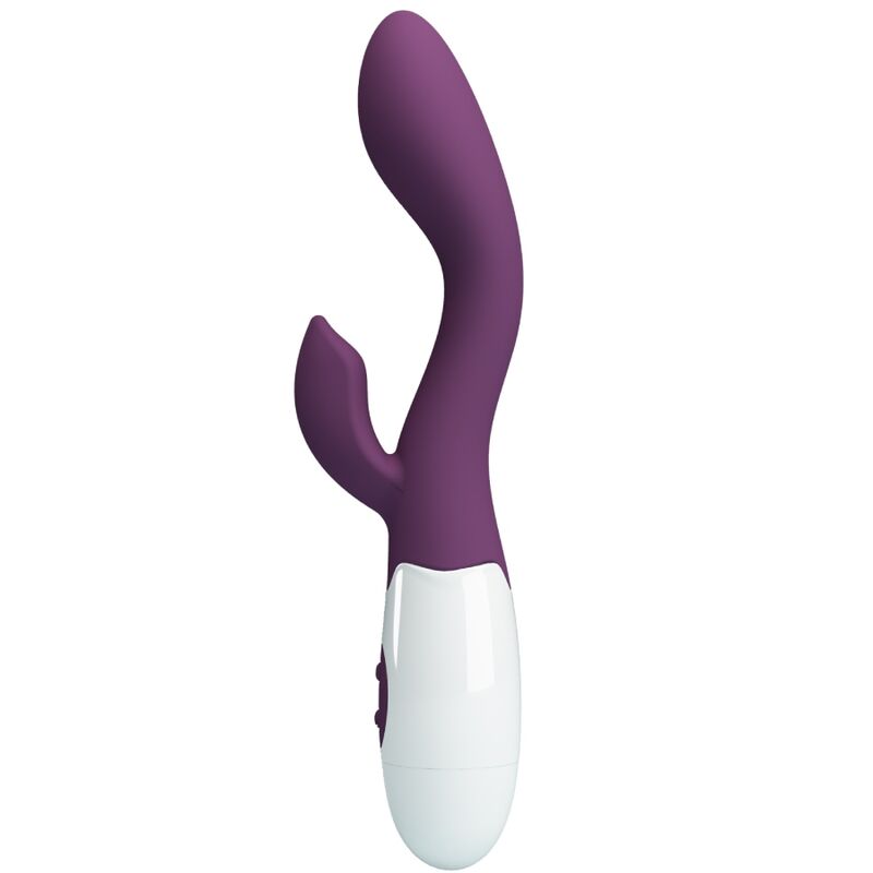 PRETTY LOVE VIBRADOR G SPOT BRILHANTE ROXO