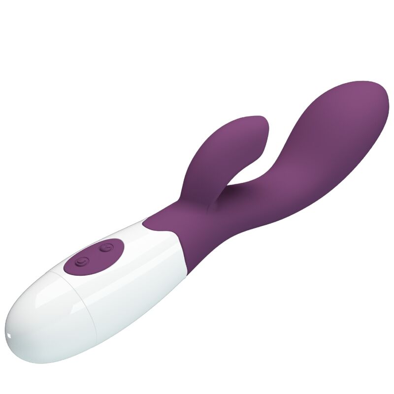 PRETTY LOVE VIBRADOR G SPOT BRILHANTE ROXO