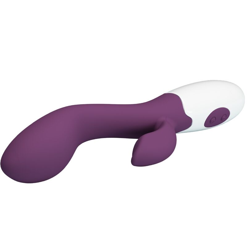 PRETTY LOVE VIBRADOR G SPOT BRILHANTE ROXO