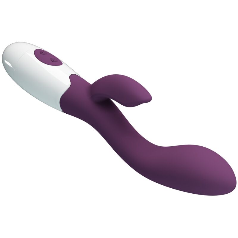 PRETTY LOVE VIBRADOR G SPOT BRILHANTE ROXO