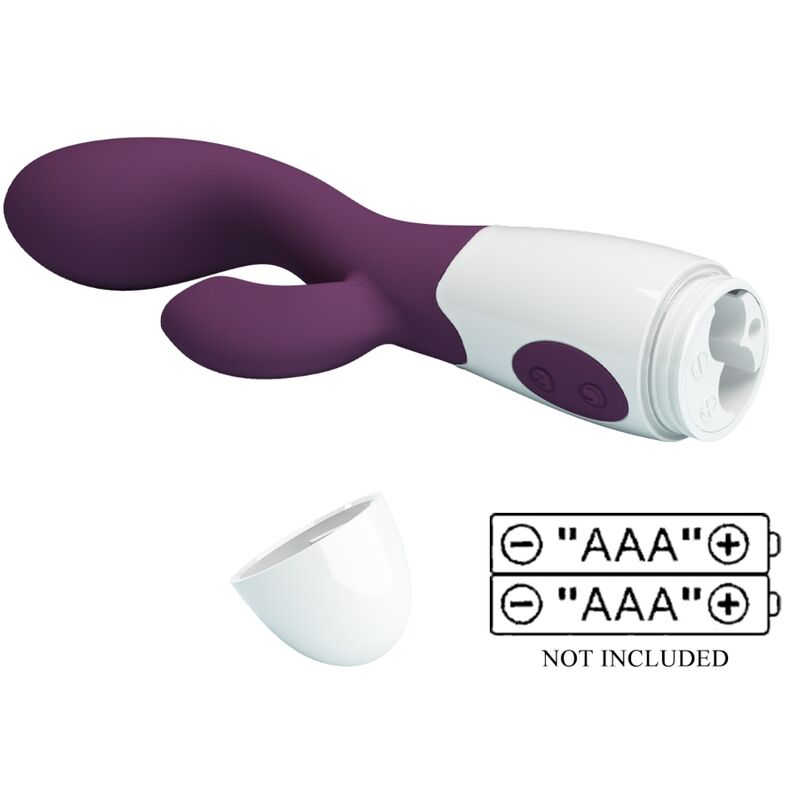 PRETTY LOVE VIBRADOR G SPOT BRILHANTE ROXO