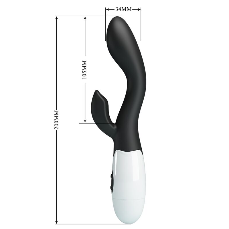 PRETTY LOVE BRIGHTY VIBRADOR G SPOT PRETO