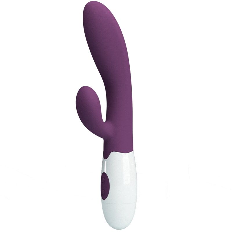 PRETTY LOVE ALVIS VIBRADOR COELHO E PONTO G ROXO