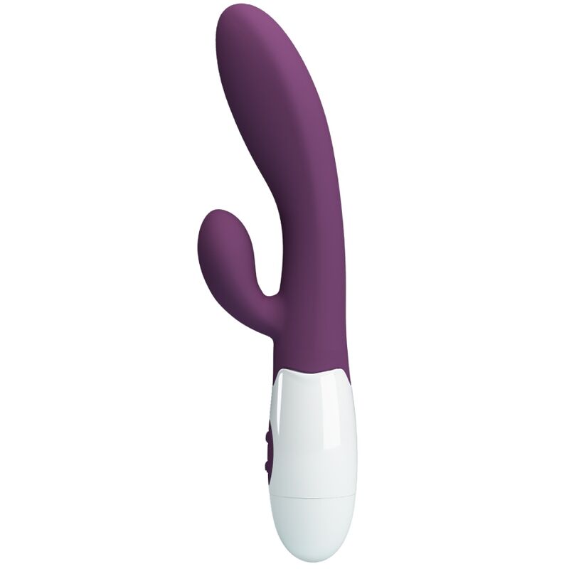 PRETTY LOVE ALVIS VIBRADOR COELHO E PONTO G ROXO