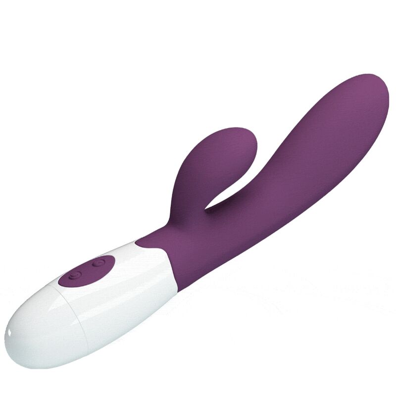 PRETTY LOVE ALVIS VIBRADOR COELHO E PONTO G ROXO