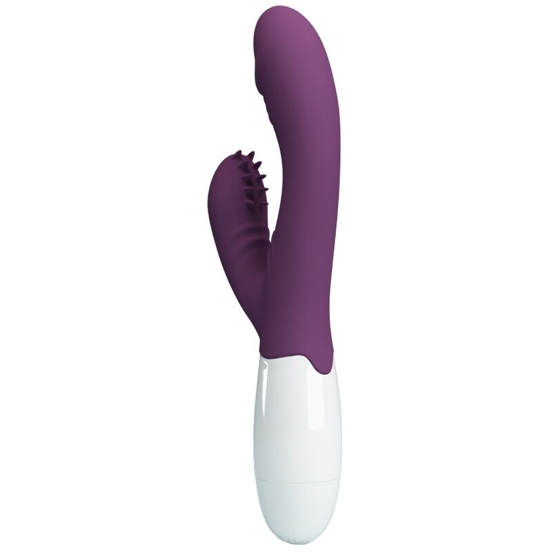 PRETTY LOVE BUTTERFLY KISS VIBRADOR DE COELHO E ESTIMULADOR DE PONTO G ROXO