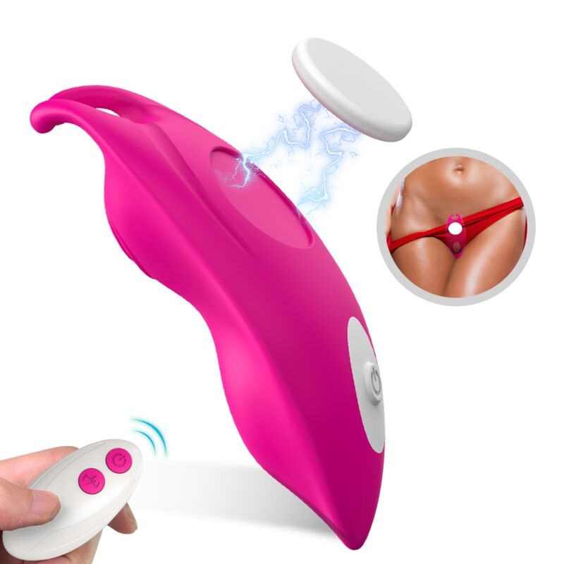 ARMONY MEL BEE WEARABLE CALCAS VIBRADOR G SPOT CONTROLE REMOTO FuCSIA