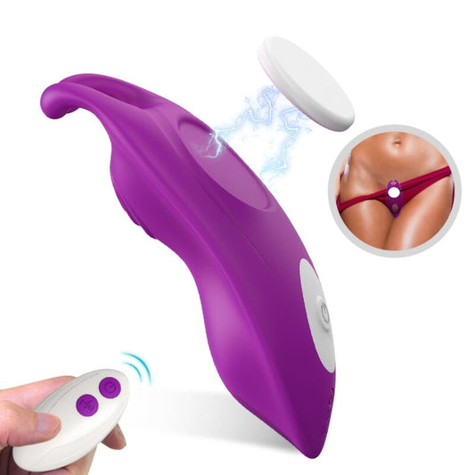 ARMONY HONEYBEE WEARABLE CALCAS VIBRADOR G SPOT CONTROLE REMOTO ROXO