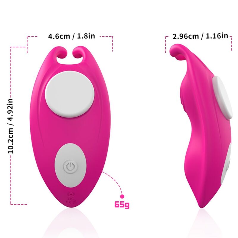 ARMONY HONEYBEE WEARABLE CALCAS VIBRADOR G SPOT FuCSIA APLICATIVO GRATUITO