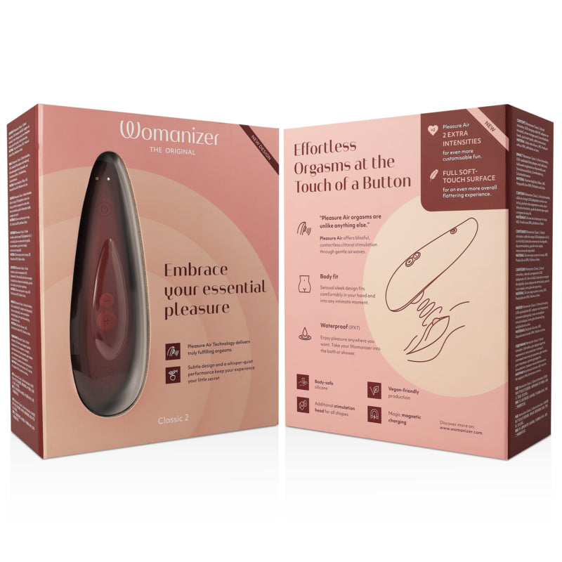 WOMANIZER CLASSIC 2 ESTIMULADOR CLITORIAL BORDEAUX