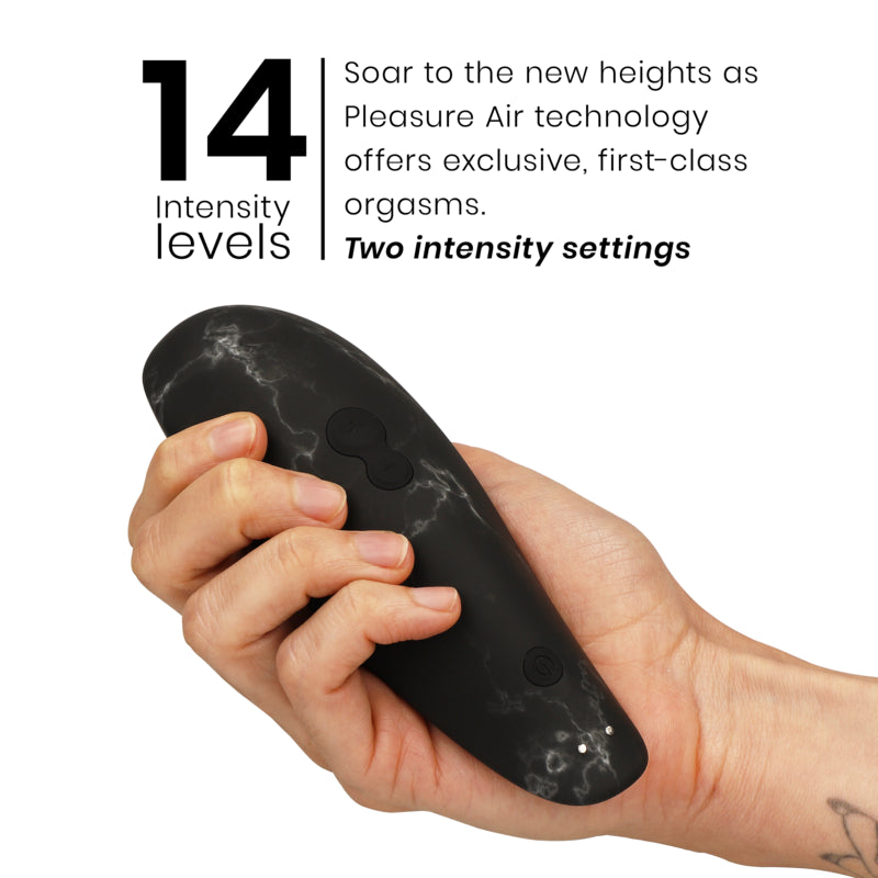 WOMANIZER MARILYN MONROE CLASSIC 2 CLITORAL STIMULATOR BLACK MARBLE