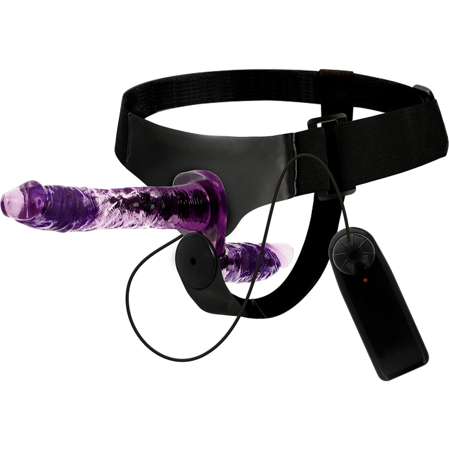 HARNESS ATTRACTION RODNEY DUPLA PENETRACI N VIBRADOR 18 X 35 CM