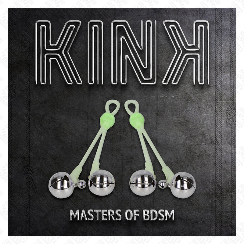 KINK PINaAS DE CRaNIO LUMINOSAS COM ANEL SINOS AJUSTaVEIS VERDE PRATA