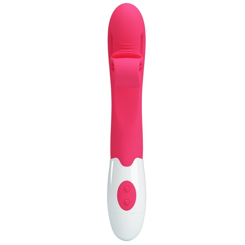 ROMANCE VIBRADOR E ESTIMULADOR 30 VELOCIDADES COR DE ROSA