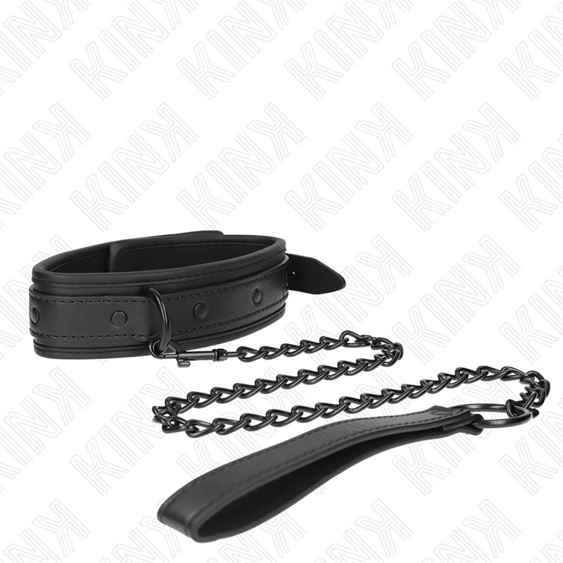 KINK COLAR DE NEOPRENE BONDAGE MODELO 2 COM CINTO 78 CM AJUSTaVEL 375 X 495 CM