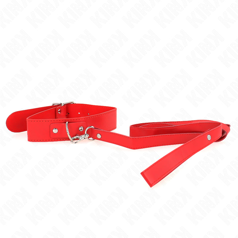 KINK COLAR COM CINTO 116 CM ALaA ROJO AJUSTaVEL 32 50 CM X 8 CM