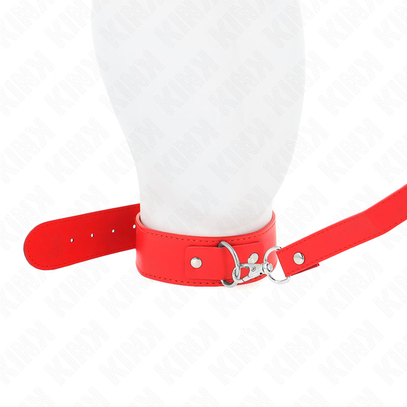 KINK COLAR COM CINTO 116 CM ALaA ROJO AJUSTaVEL 32 50 CM X 8 CM