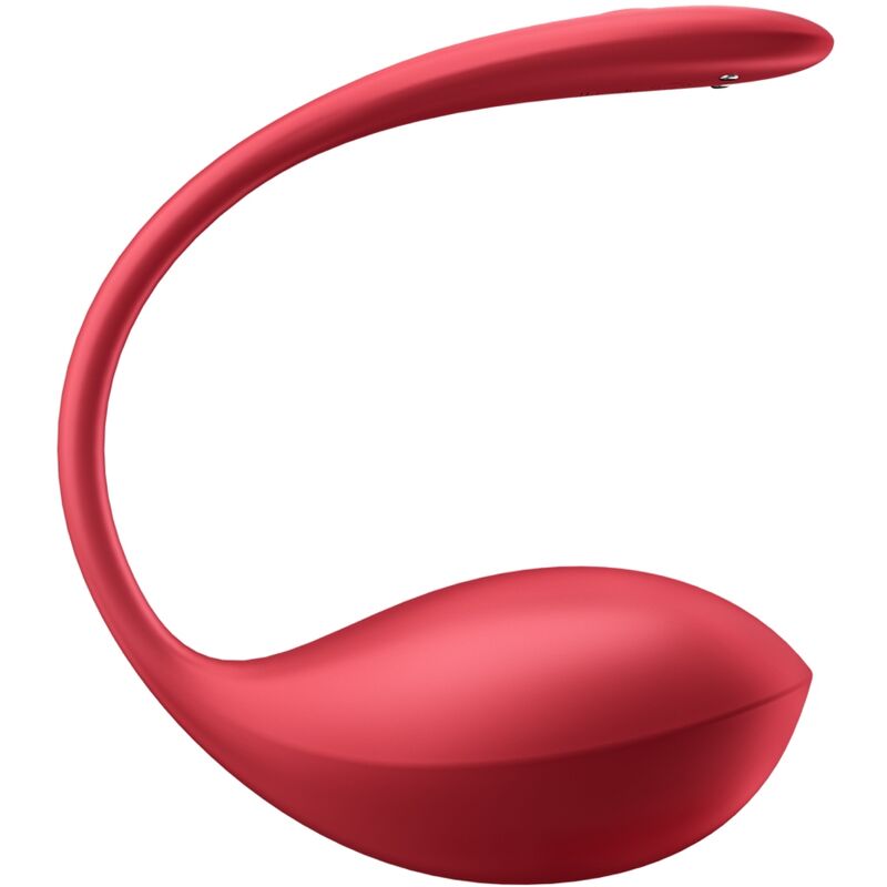 SATISFYER SHINY PETAL ESTIMULADOR DE CONTROLE REMOTO G POINT VERMELHO APLICATIVO GRATUITO