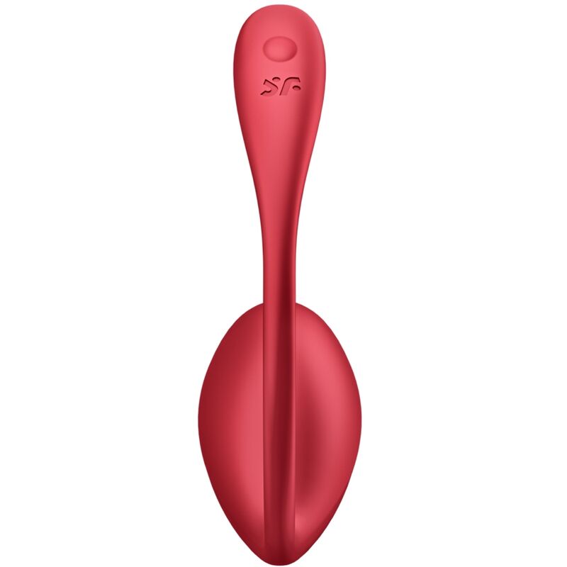 SATISFYER SHINY PETAL ESTIMULADOR DE CONTROLE REMOTO G POINT VERMELHO APLICATIVO GRATUITO