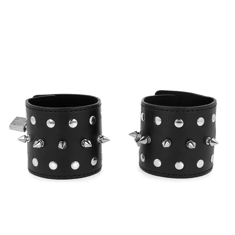 KINK RETENaaES DE PULSO PUNK COM PONTOS 25 X 6 CM