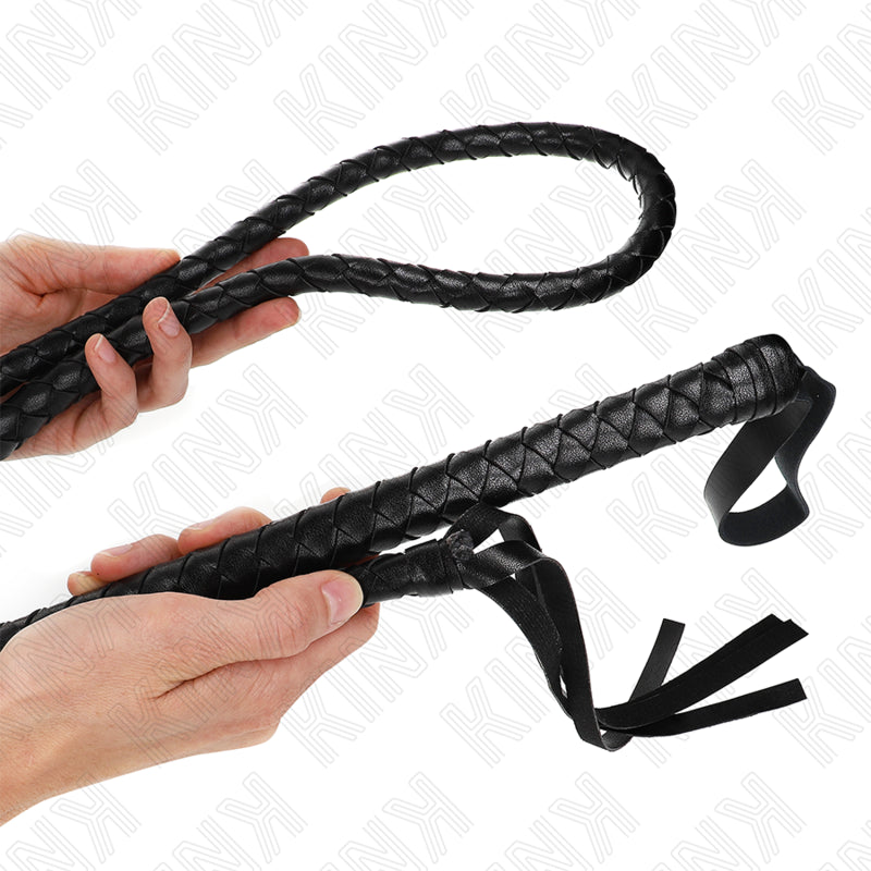 KINK CHICOTE DE SERPENTE PRETO LONGO 210 CM