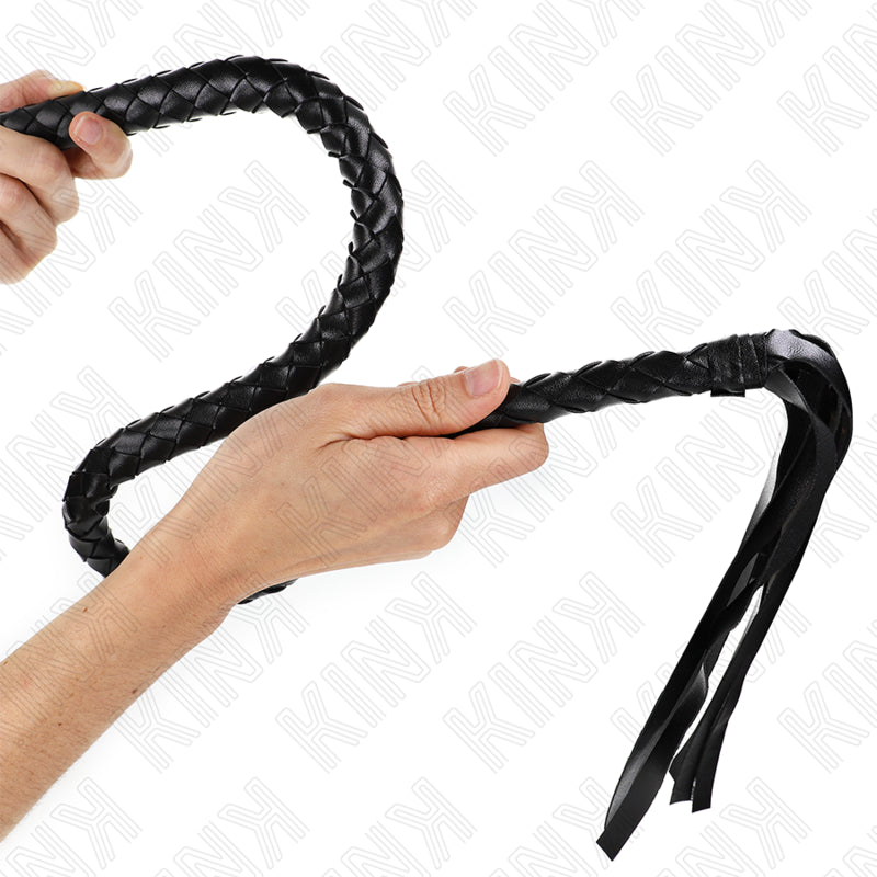 KINK CHICOTE DE SERPENTE COM ANEL DE MaO PRETO 65 CM