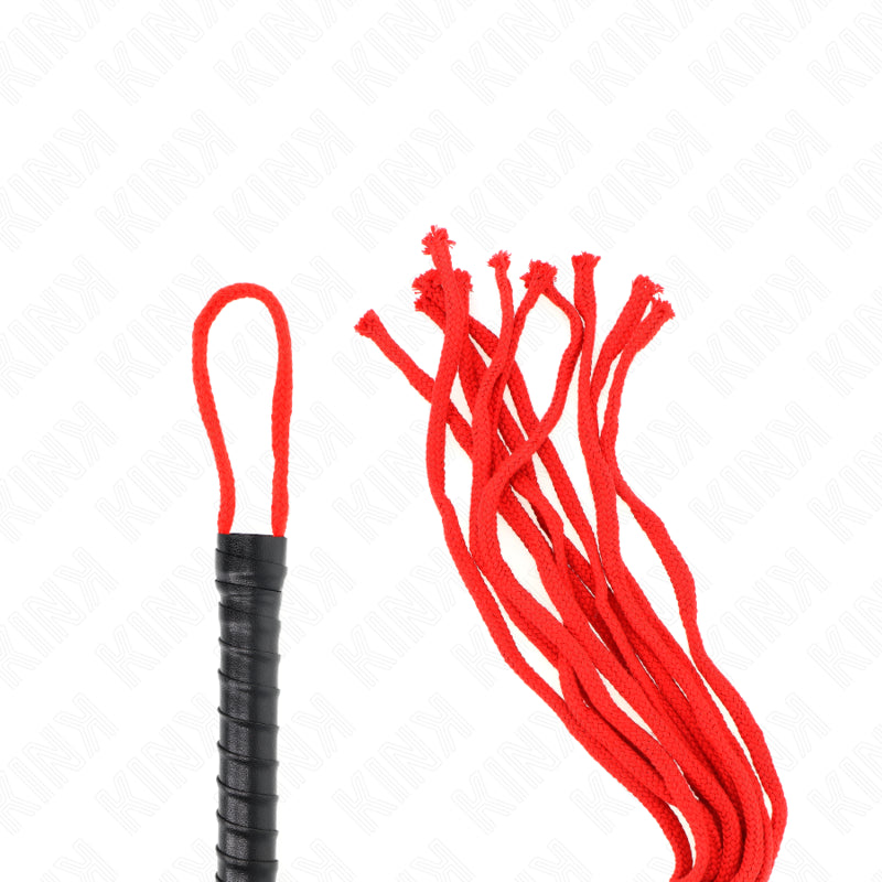 KINK CHICOTE DE CORDA ROJO 56 CM