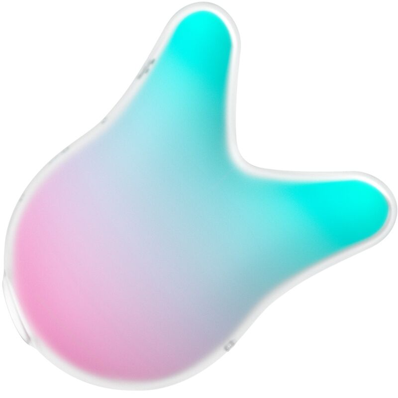 SATISFYER MERMAID VIBES ESTIMULADOR E VIBRADOR MENTA E ROSA