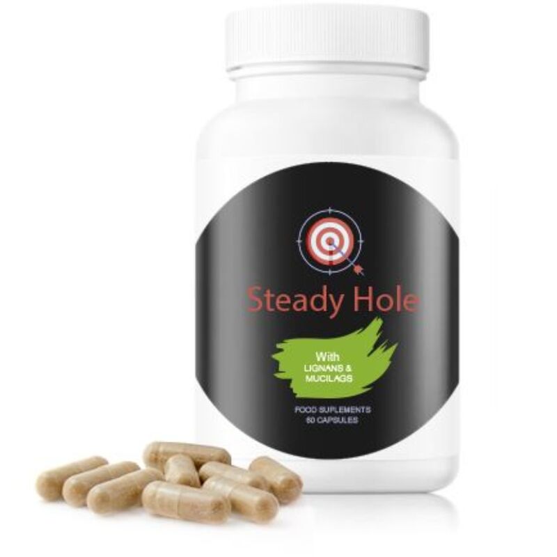 500 COSMETICS CaPSULAS U STEADY HOLE PARA A SAaDE DO TRaNSITO INTESTINAL 60 CaPSULAS