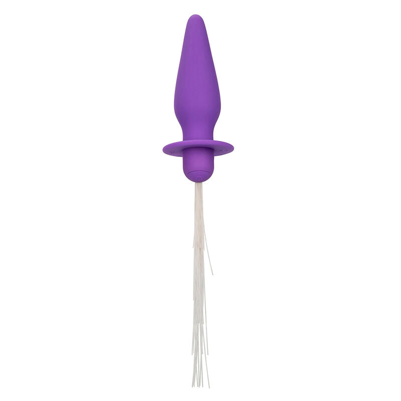 CALEXOTICS SOUTHERN LIGHTS LIGHT UP ANAL PLUG 10 VIBRAaaES SILICONE ROXO