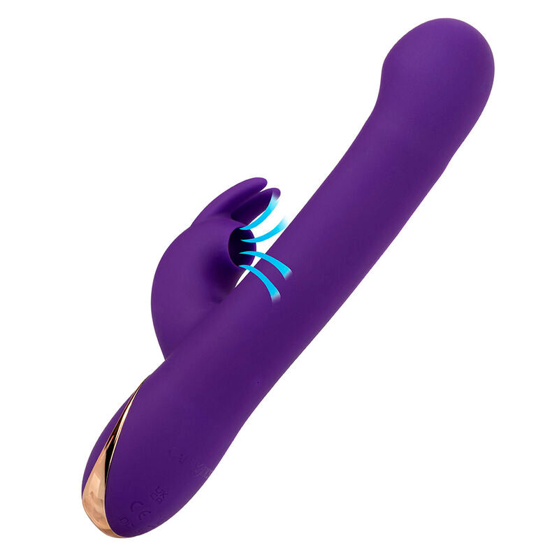 CALEXOTICS JACK RABBIT VIBRADOR E ESTIMULADOR 7 VIBRAaaES E MODO DE SUCaaES AZUL