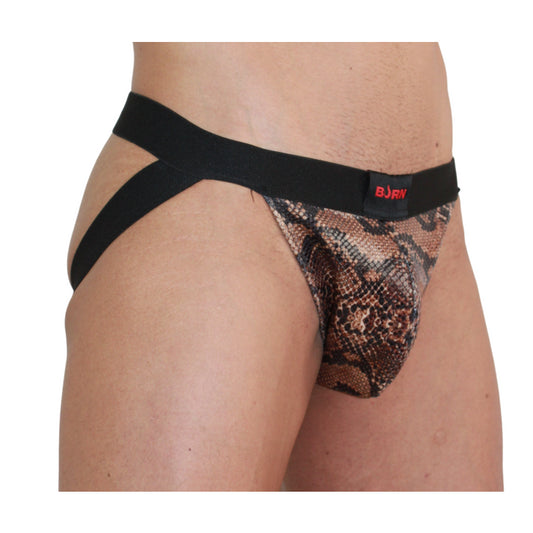 BURN 002 JOCK SNAKE PRETO XL