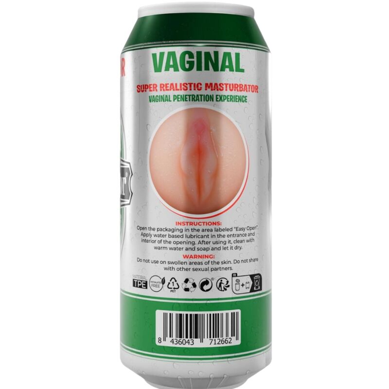 ALIVE FLEX MASTURBADOR MASCULINO VAGINAL TAMANHO M