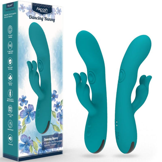 ARMONY DANCING BUNNY VIBRADOR COELHO 10 VELOCIDADES VERDE