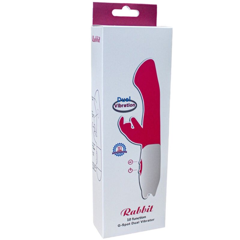 ARMONY VIBRADOR E ESTIMULADOR COELHO G SPOT 10 VELOCIDADES ROSA