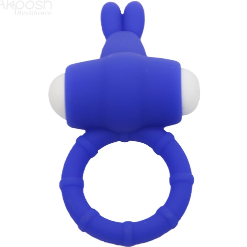 ARMONY MS BUNNY ANEL VIBRADOR SILICONE AZUL