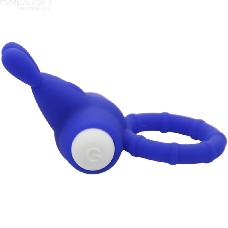 ARMONY MS BUNNY ANEL VIBRADOR SILICONE AZUL