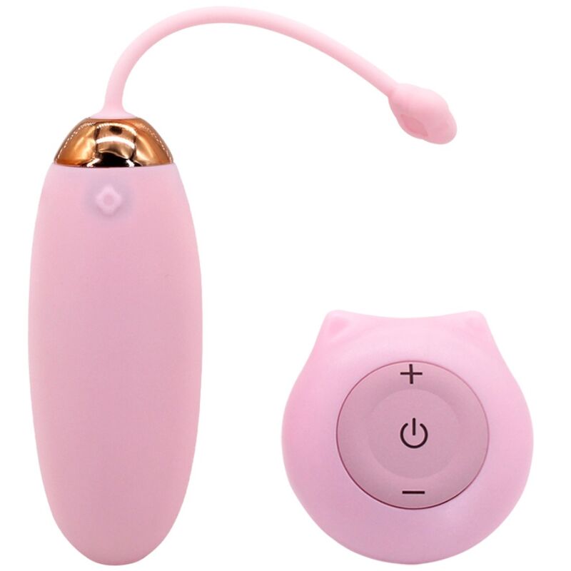 ARMONY KITTY FUN EGG VIBRADOR CONTROLE REMOTO 10 VIBRAaaES ROSA