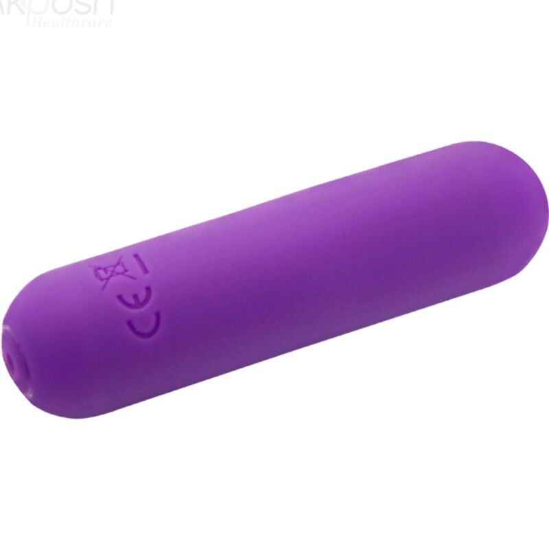 ARMONY SPLASH HAHA VIBRADOR BALA SILICONE 10 VIBRAaaES 75 X 19 CM ROXO