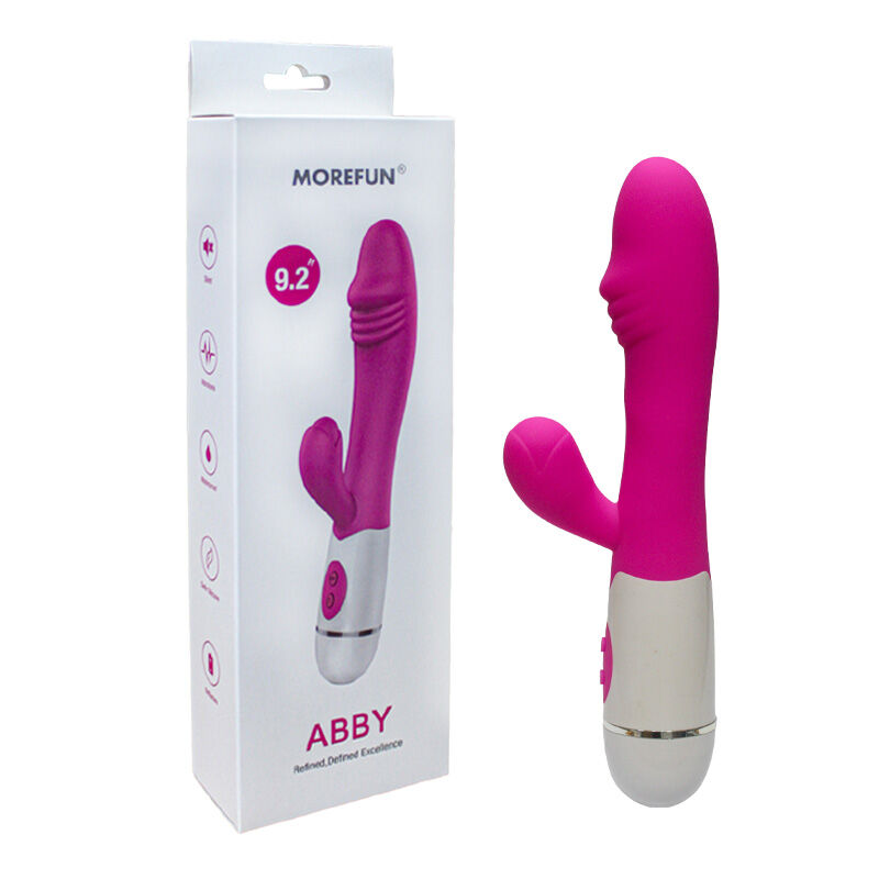 ARMONY ABBY VIBRADOR E ESTIMULADOR 16 VELOCIDADES ROSA