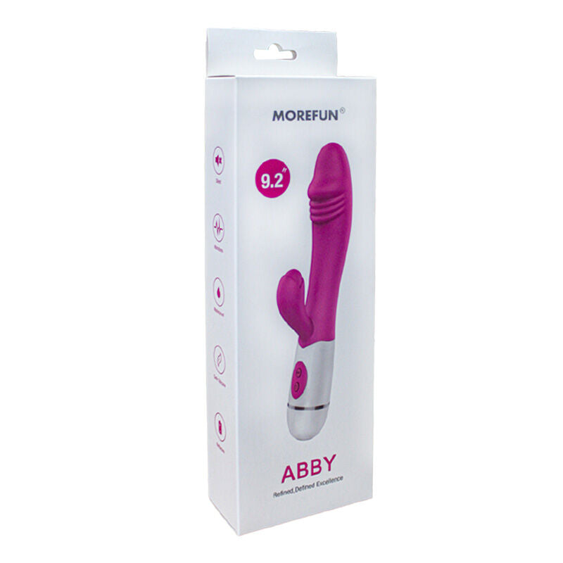 ARMONY ABBY VIBRADOR E ESTIMULADOR 16 VELOCIDADES ROSA