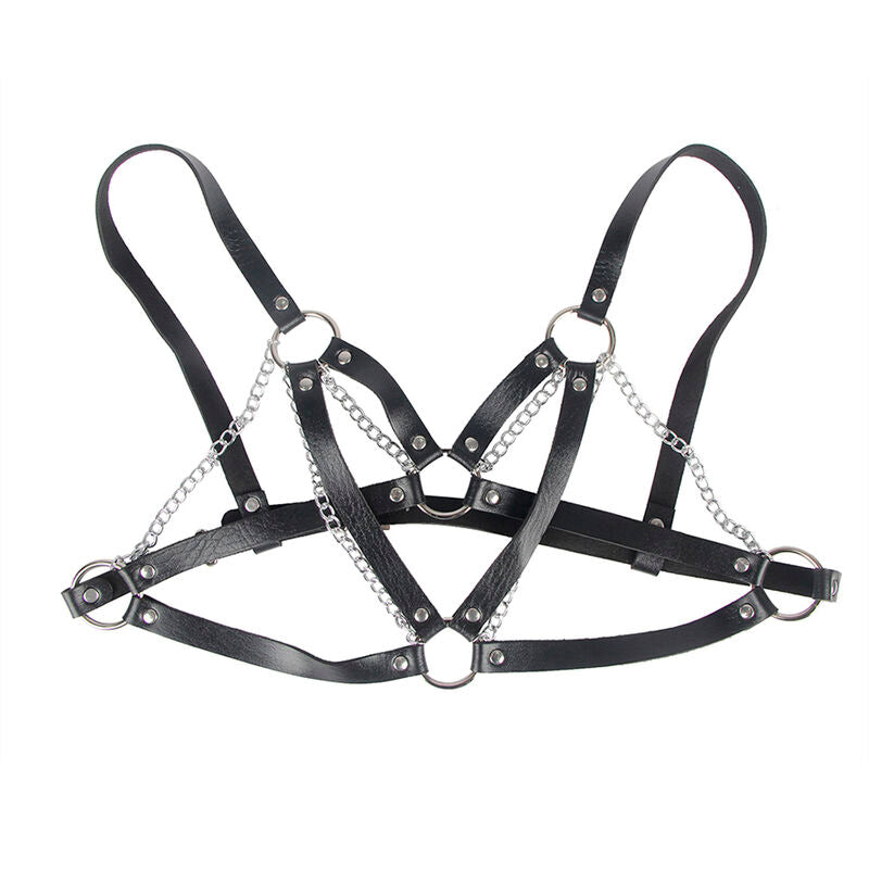 SUBBLIME 953713 PUNK BONDAGE CINTO FIVELA DE METAL PRETO TAMANHO aNICO