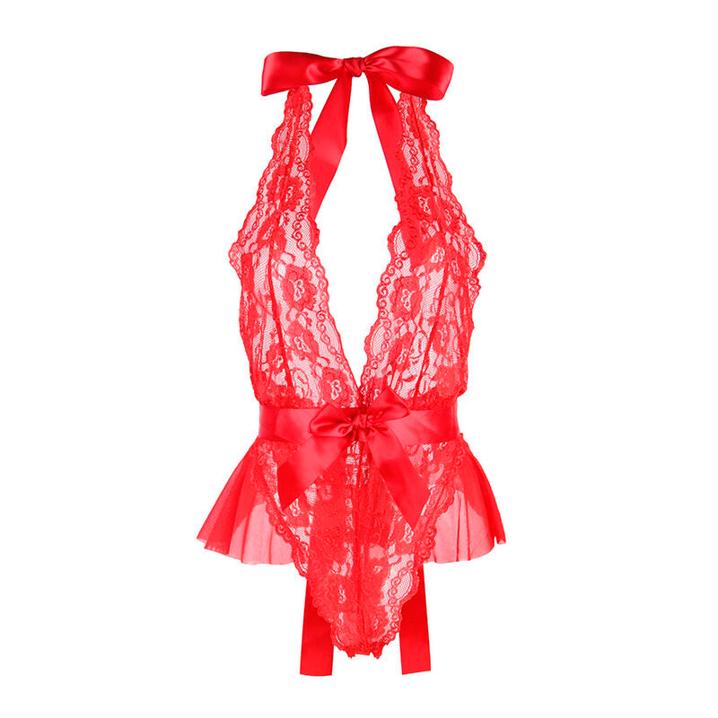 SUBBLIME 953973 BODY SEXY COM BABADOS CINTO VERMELHO S M