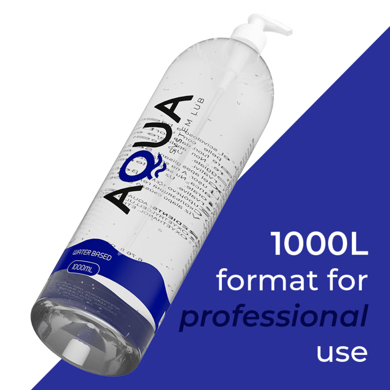 AQUA QUALITY LUBRIFICANTE a BASE DE aGUA 1000 ML