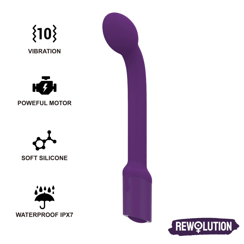 REWOLUTION REWOFLEX VIBRADOR ESTIMULADOR FLEXiVEL DE PONTO G