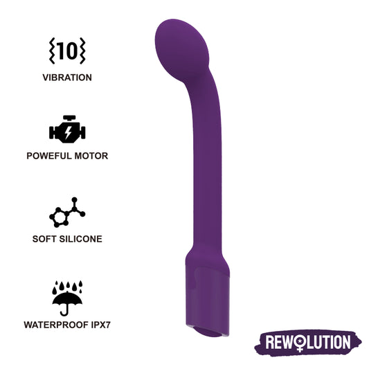 REWOLUTION REWOFLEX VIBRADOR ESTIMULADOR FLEXiVEL DE PONTO G