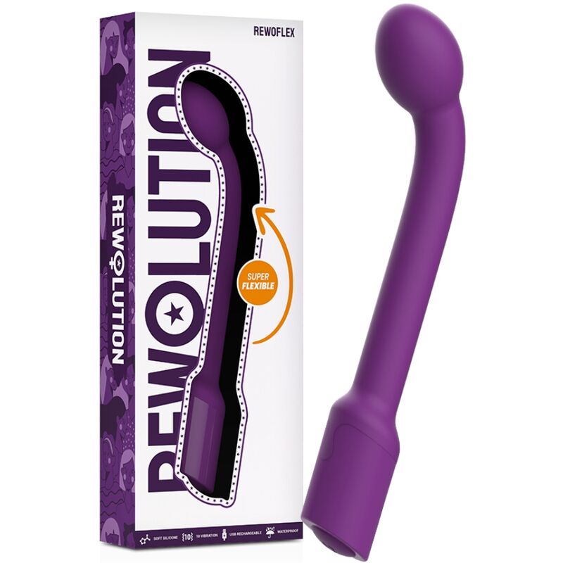 REWOLUTION REWOFLEX VIBRADOR ESTIMULADOR FLEXiVEL DE PONTO G