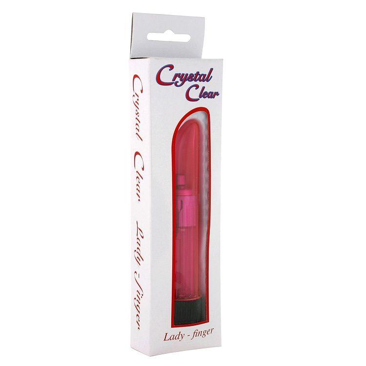 SEVEN CREATIONS VIBRADOR CRISTAL TRANSPARENTE SENHORA ROSA